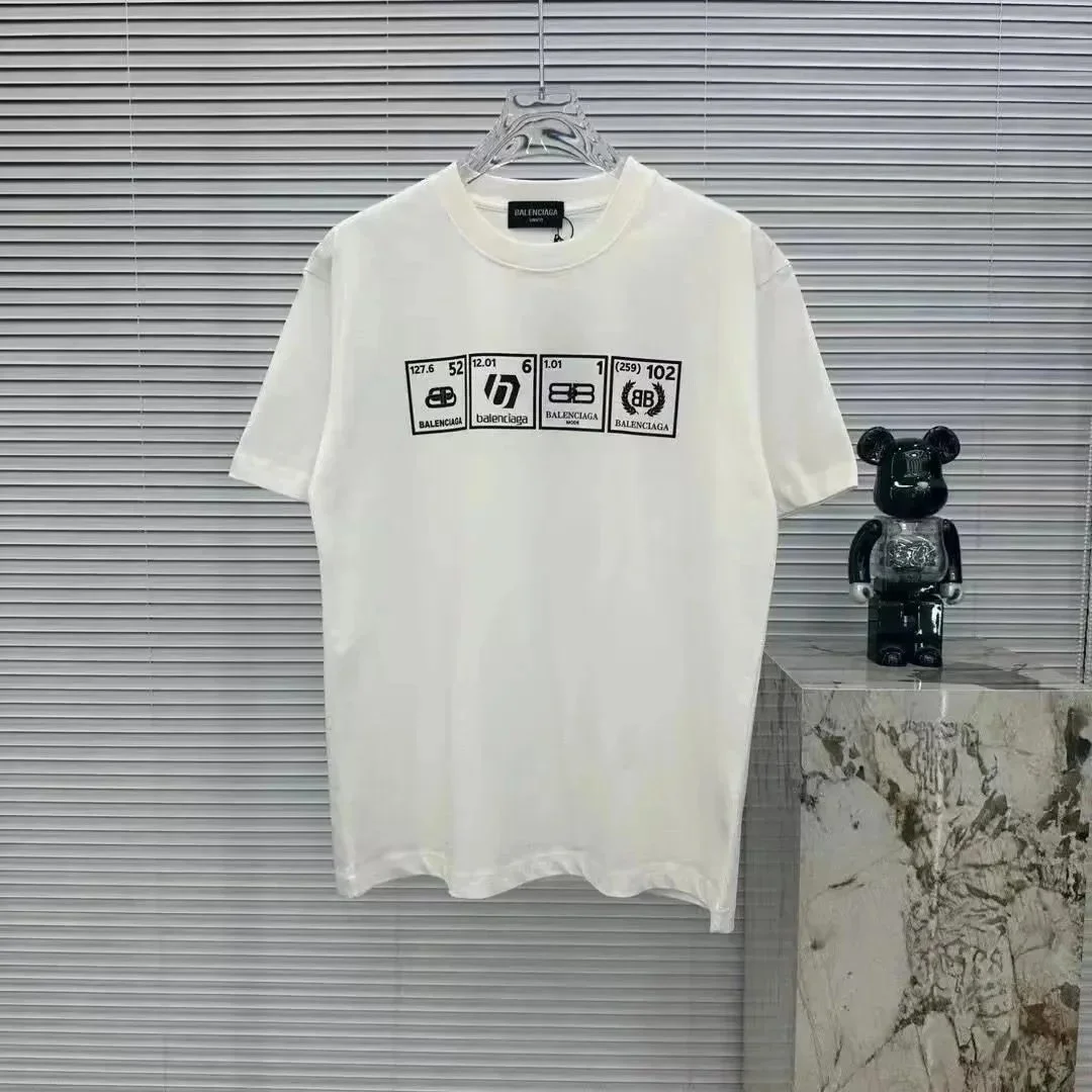 Balenciaga White T-S