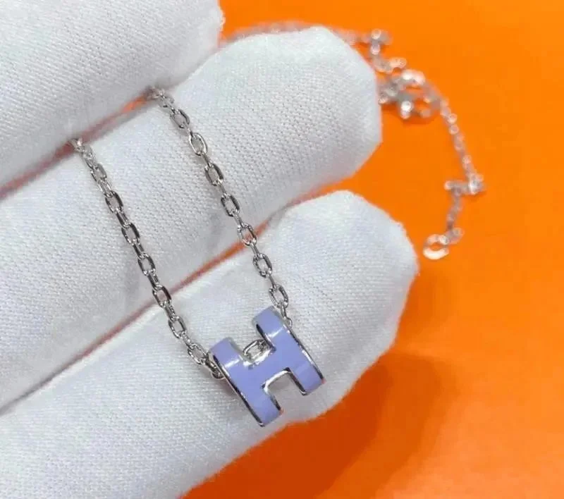 Hermès H Purple Neck