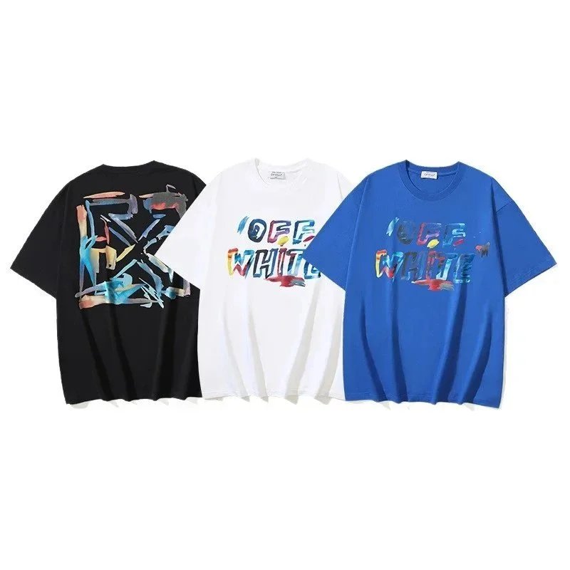 Off-White Logo Print White T-Shirt - 6