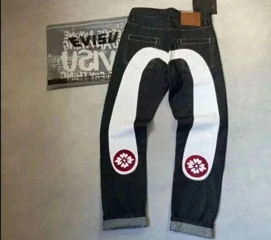 Evisu Black Jeans