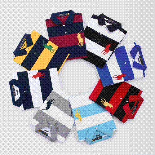 Polo Ralph Lauren's Polo shirts.--t-shirts.