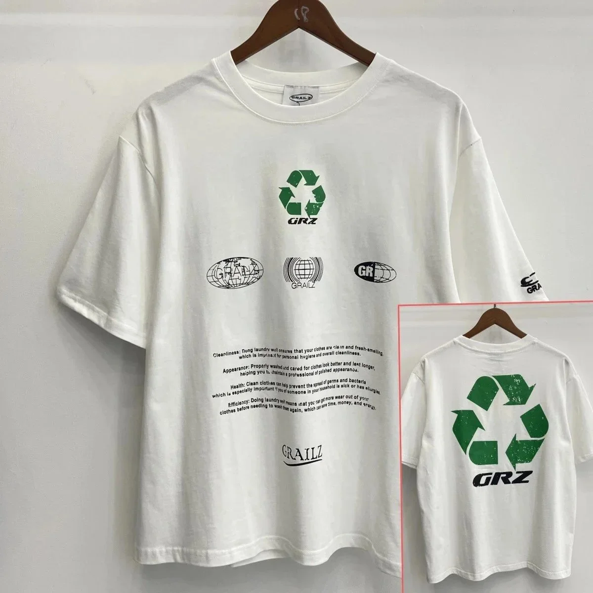 Grailz GRZ White T-S