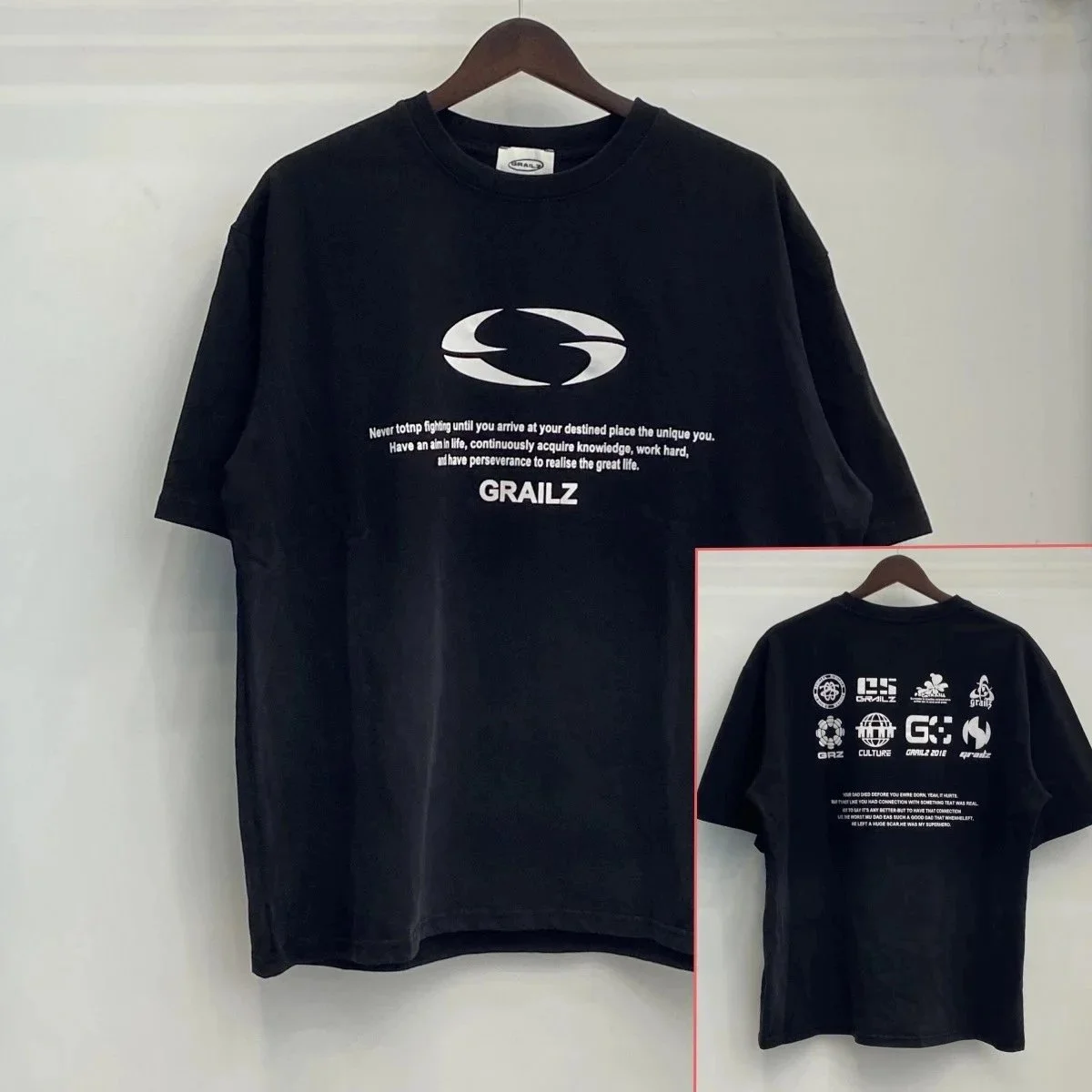 Grailz Black T-Shirt