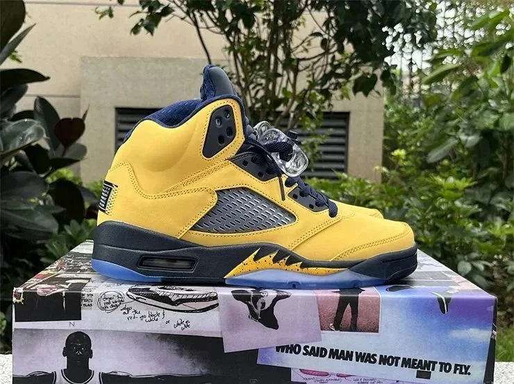 Air Jordan 5 Yellow 