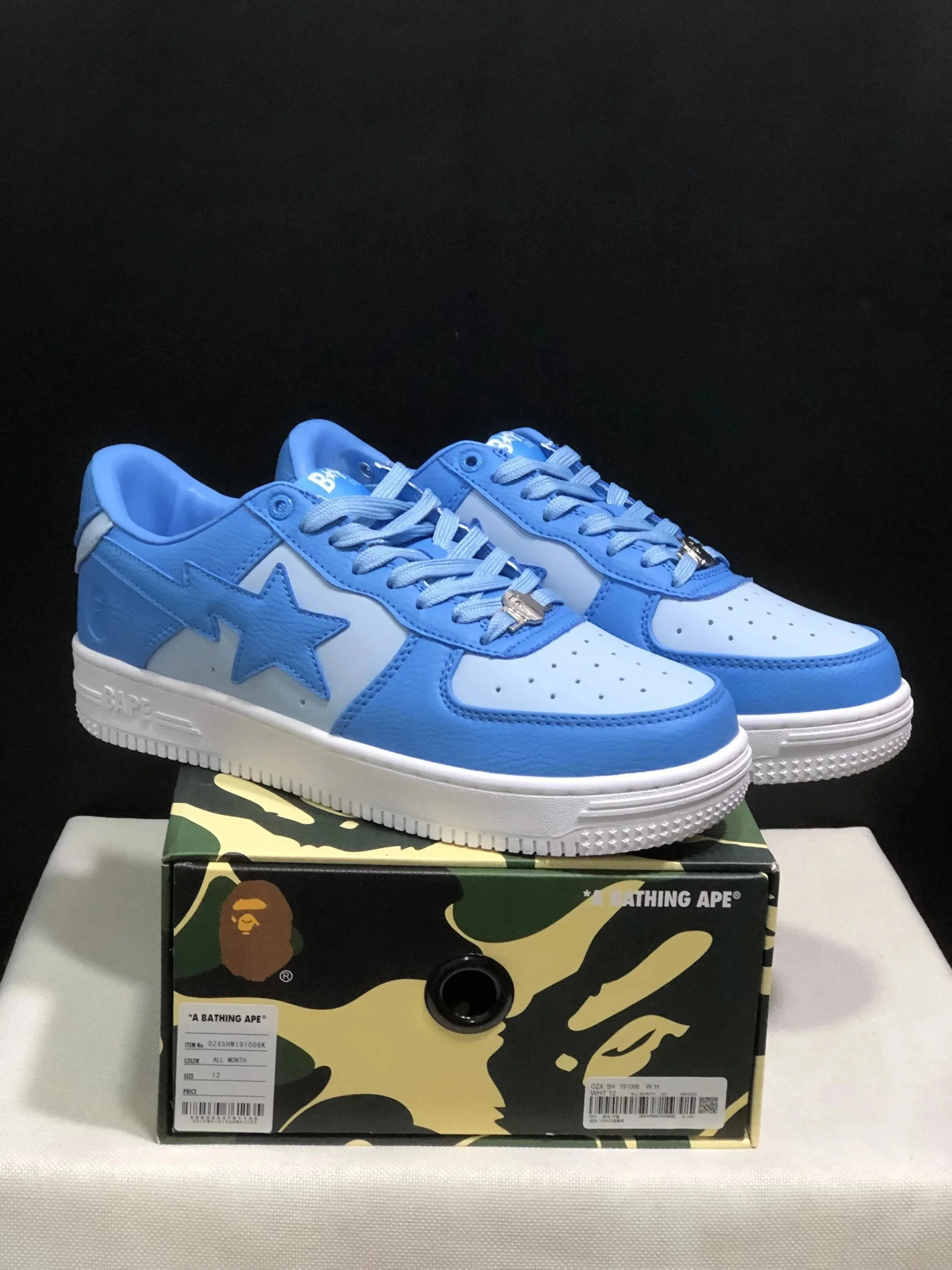 BAPE STA Blue Sneake