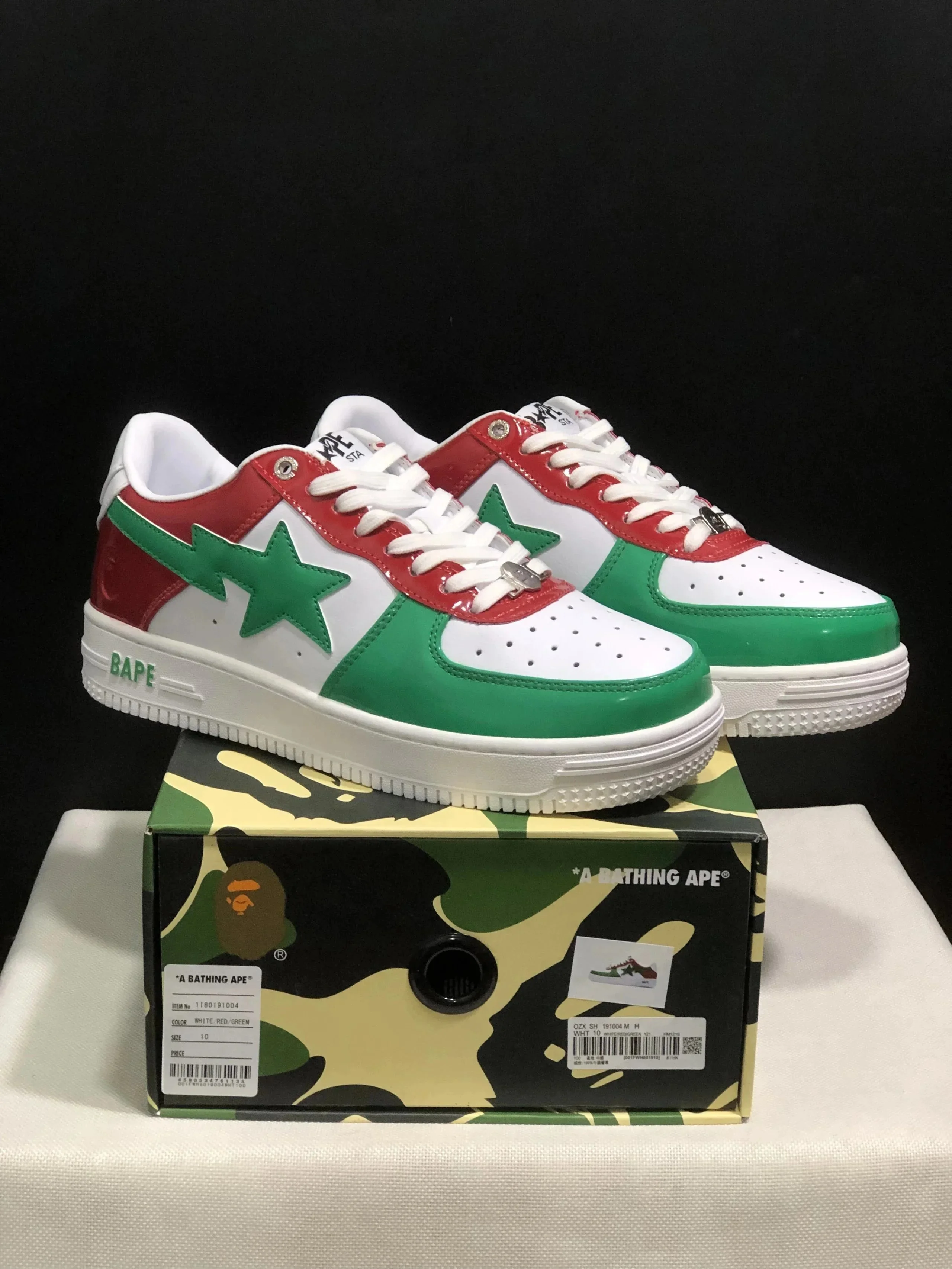 BAPE STA White Red G
