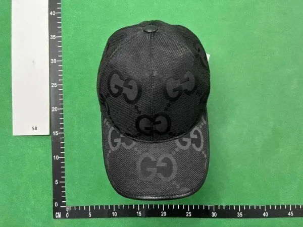 Gucci Cartoon Cat Print Black Bucket Hat - 3