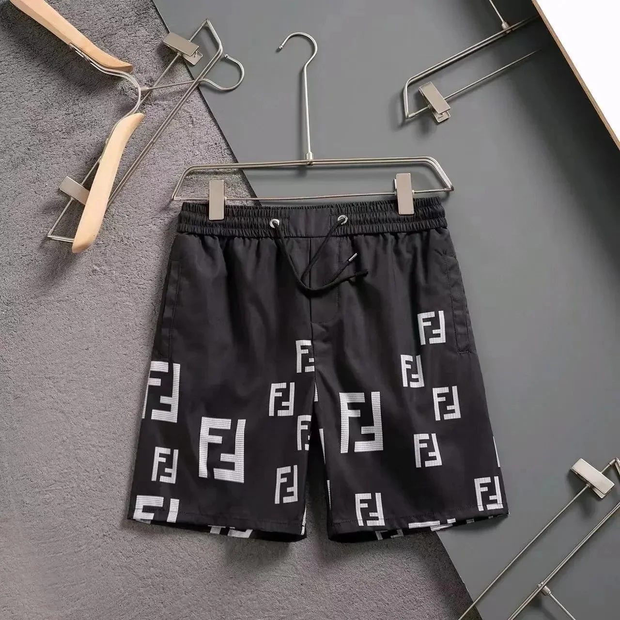 Fendi Black Shorts