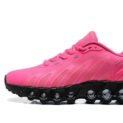 Bubble Sole Sneakers White Black Pink Orange Silver Metallic Casual Running Shoes