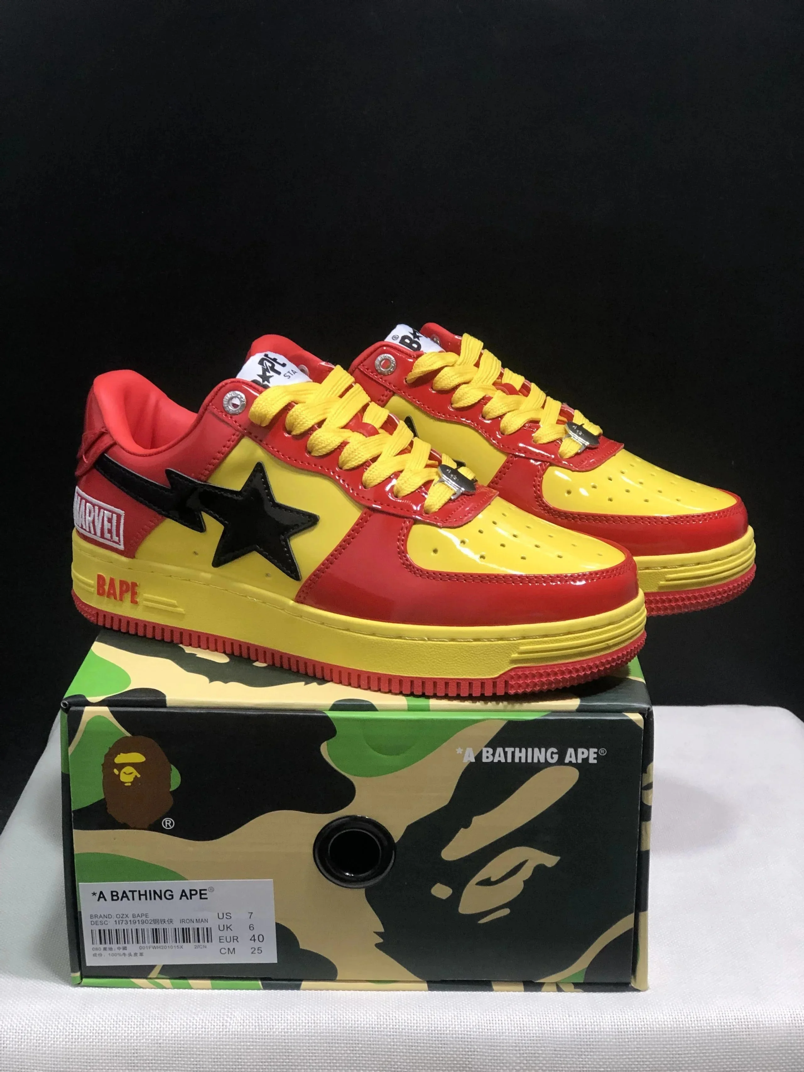 BAPE X MARVEL Red an