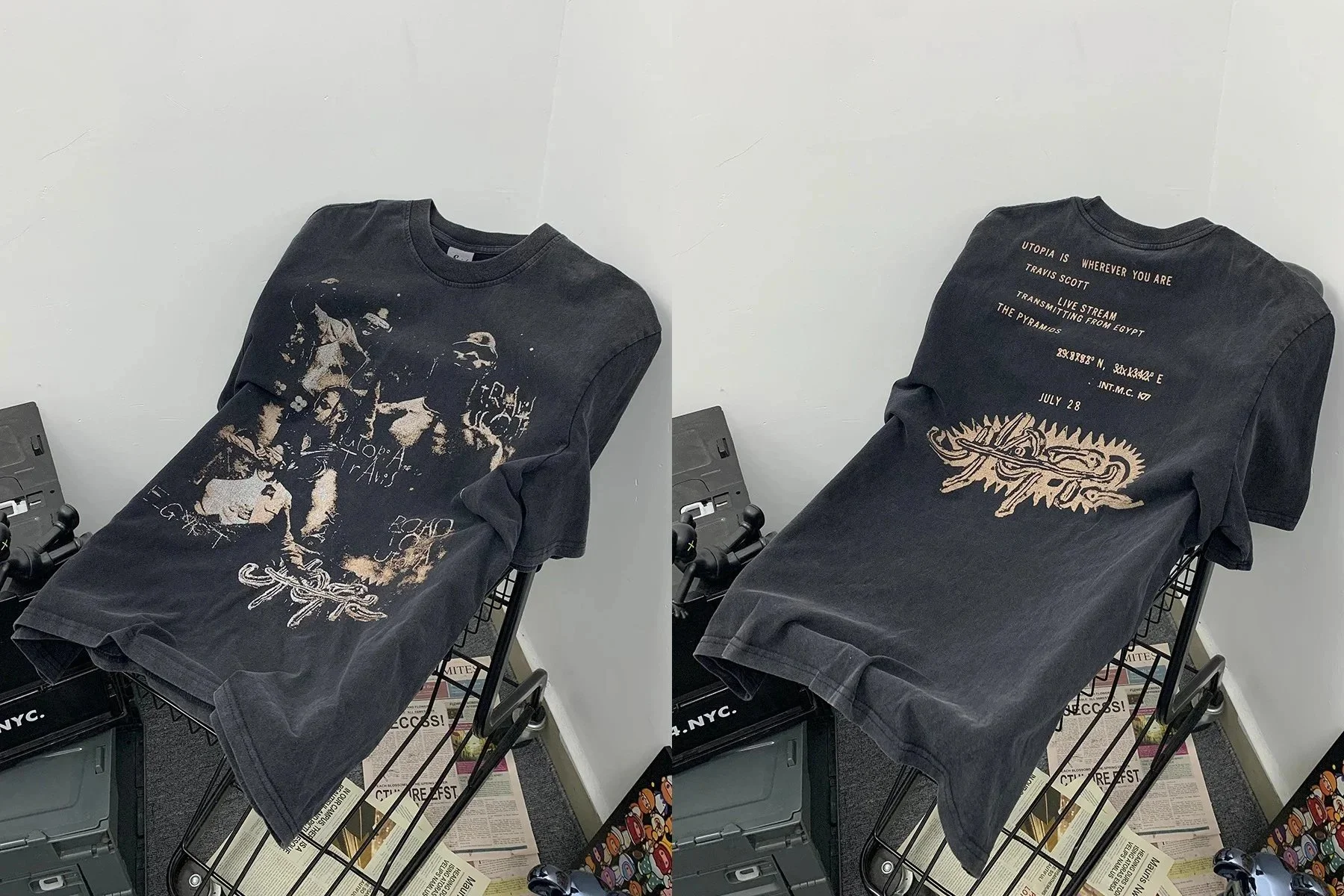 Travis Scott Black T