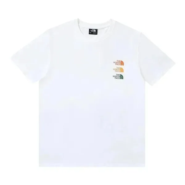 The North Face Triple Logo Graphic White T-Shirt - 1