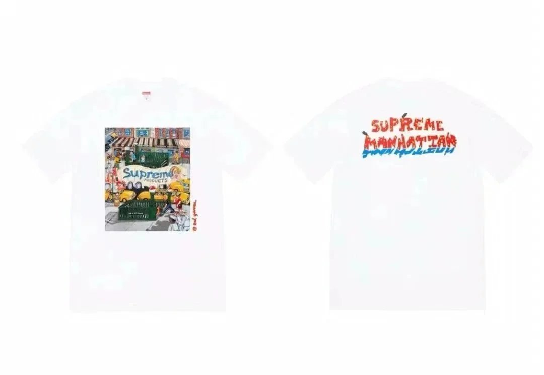 Supreme Supreme Manhattan Tee T-shirts---Tshirts