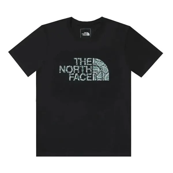 The North Face Graphic Logo Black T-Shirt - 1