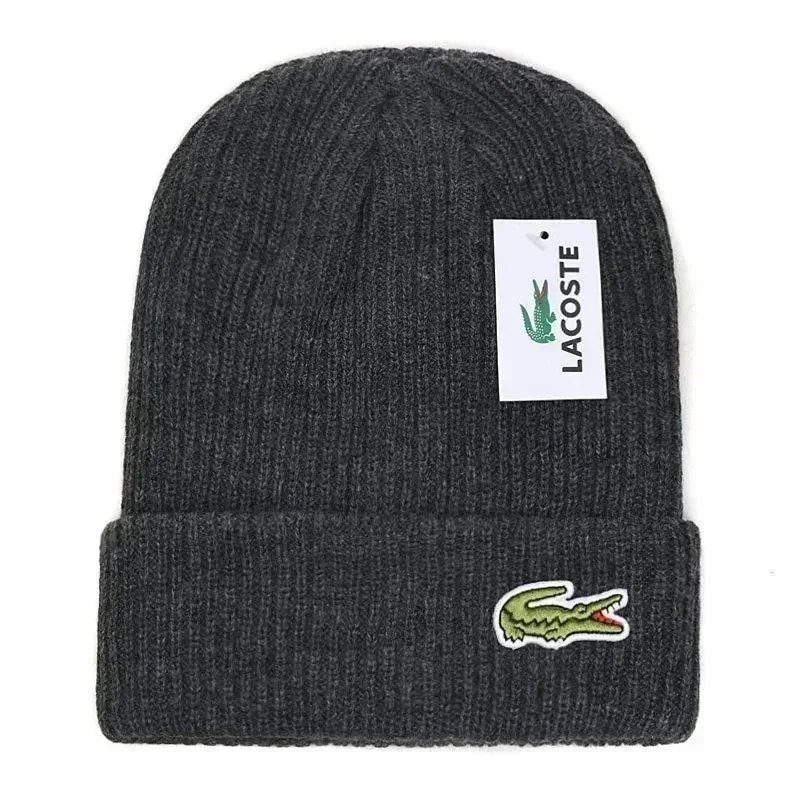 Lacoste Black Beanie