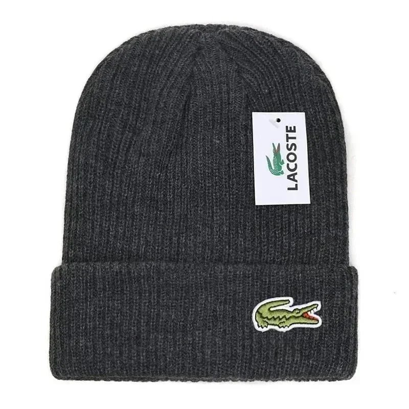 Lacoste Black Beanie