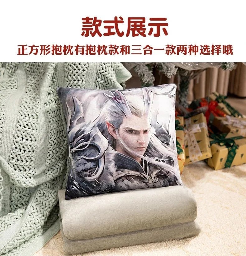 Design Nezha Character Pillow Multicolor Plush Cushion Accessories - 15
