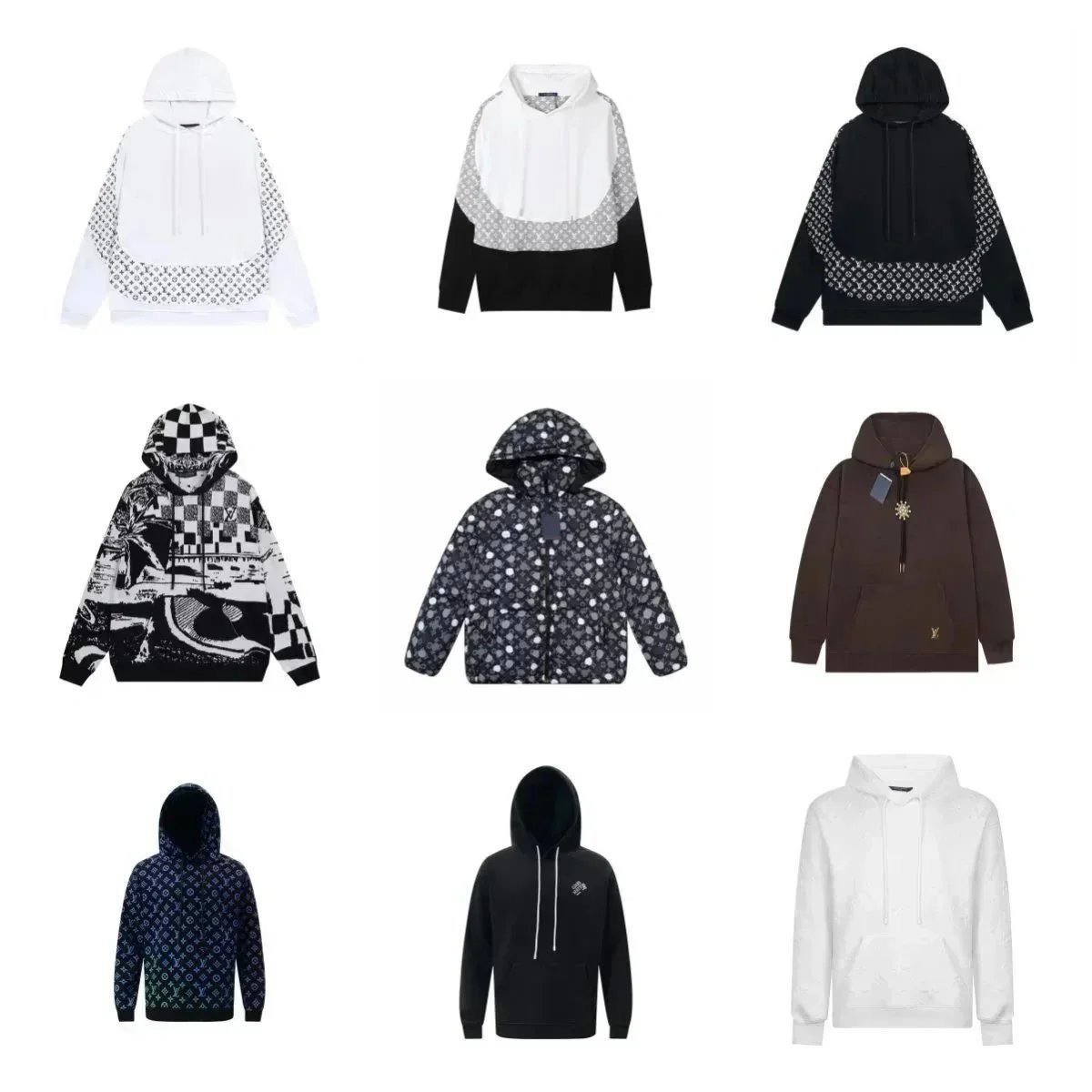 Louis Vuitton Monogram Gradient Hoodie---Hoodie