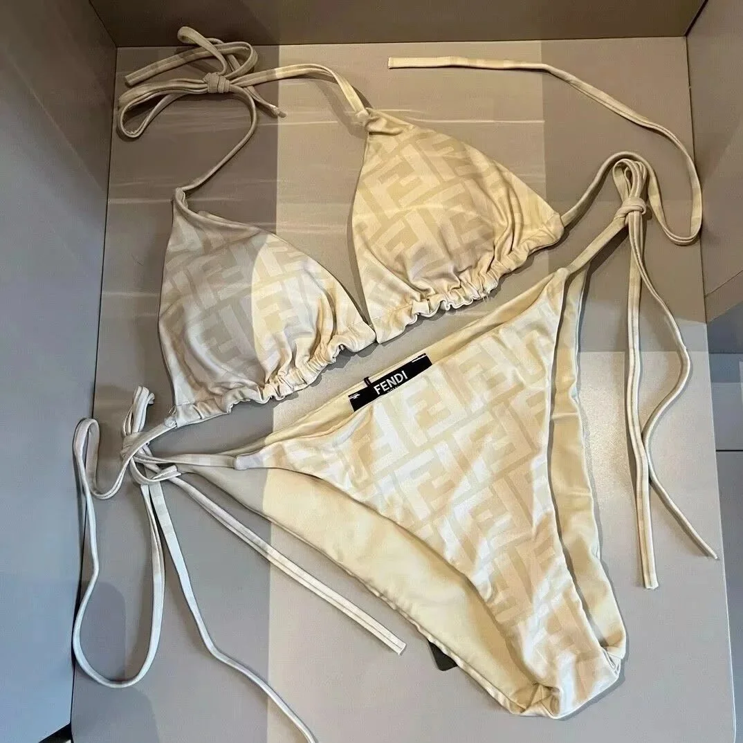 Fendi Beige Bikini