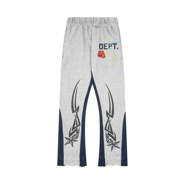 Gallery Dept. Boxing Print Sweatpants Gray - 1