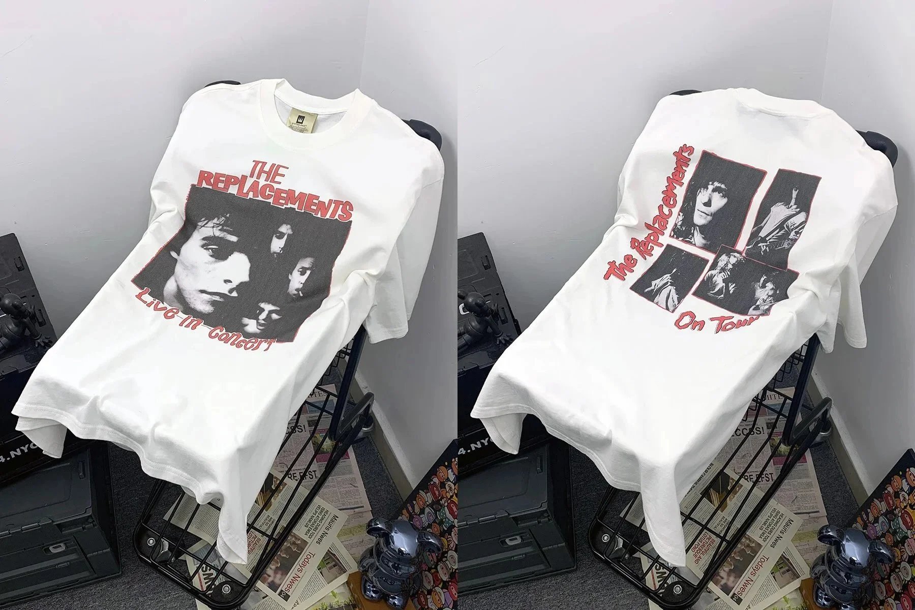 Washed Distressed Couple Short Sleeve photo 7