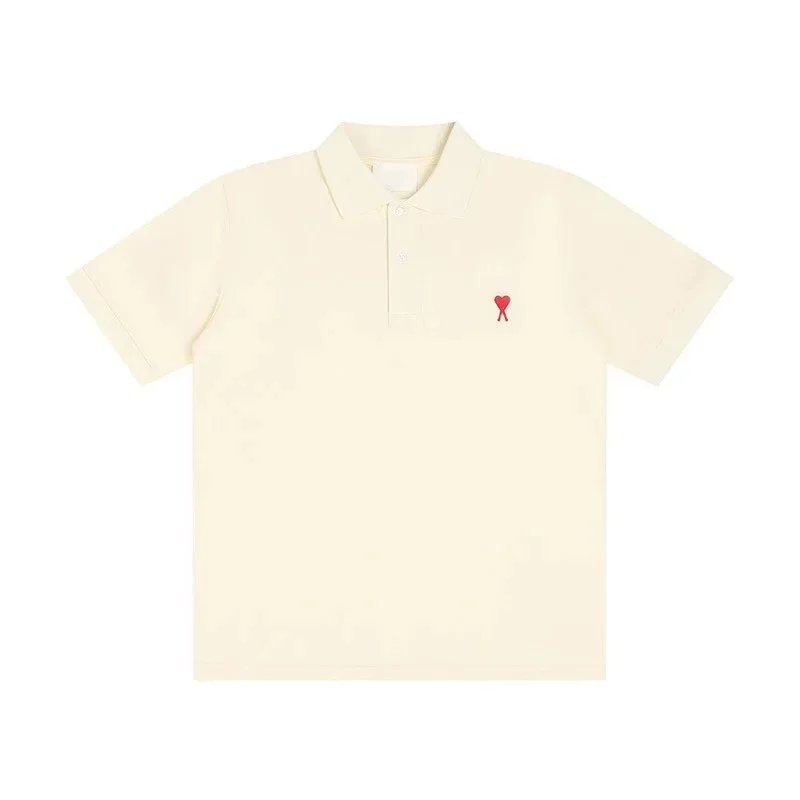 Ami Paris Beige Polo
