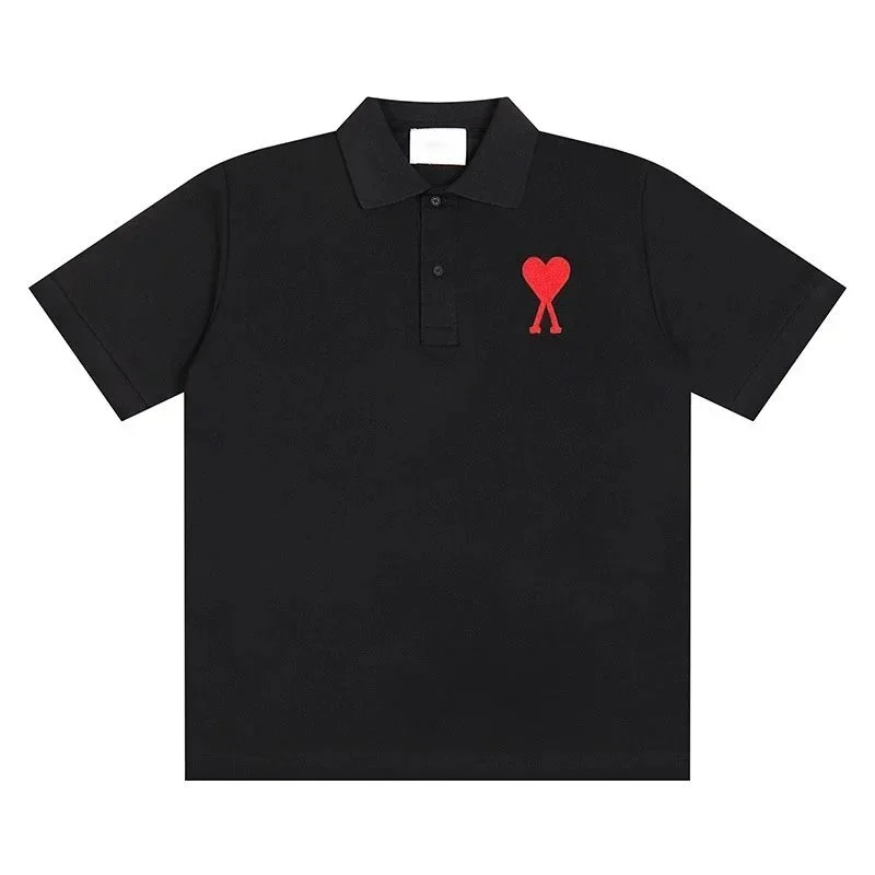 AMADI Black Polo T-S