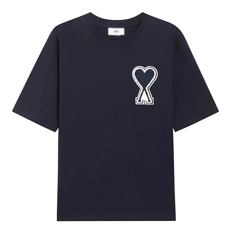 Ami Paris Navy T-Shirt