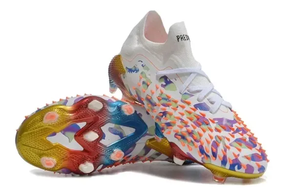 Adidas Predator Edge Multicolor Football Cleats Running Shoes - 1