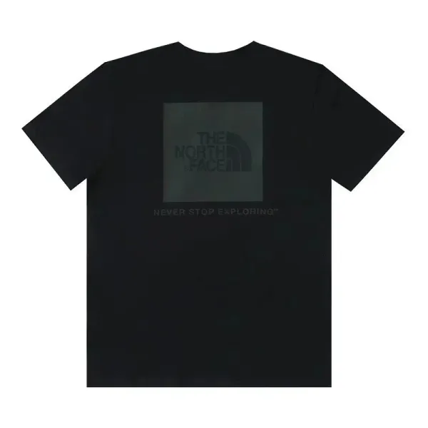 The North Face Box Logo Black T-Shirt - 1