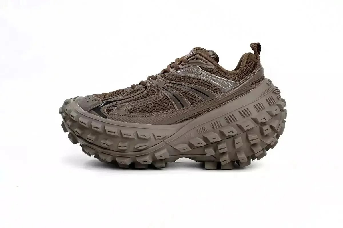 Balenciaga Triple S Brown Sneakers