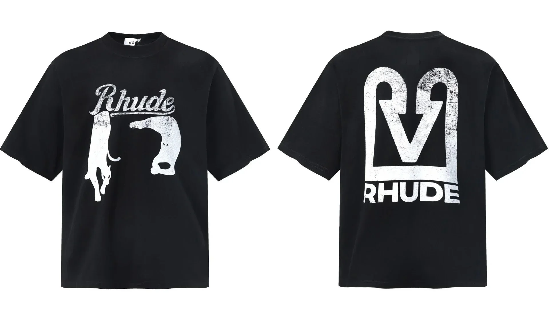 Rhude Black T-Shirt
