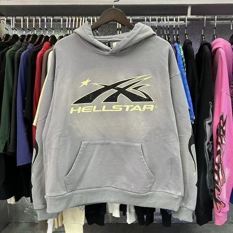 Hellstar Gray Hoodie