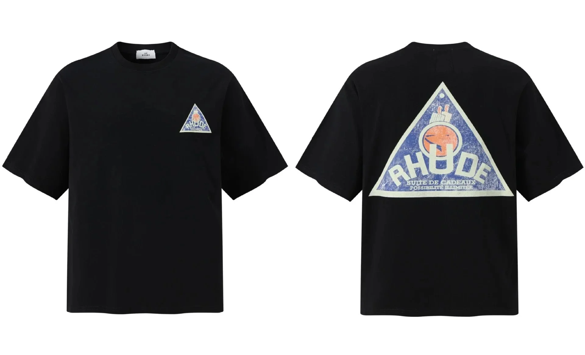 Rhude Black T-Shirt
