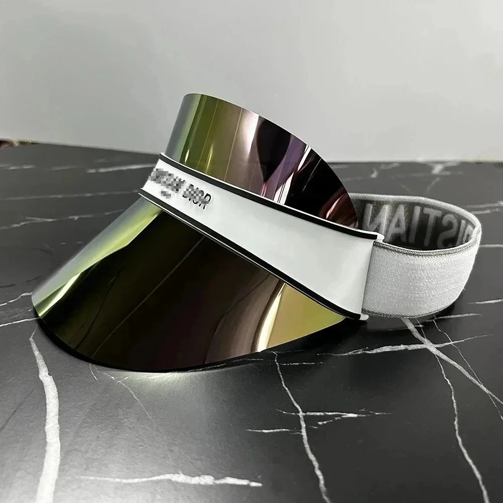 Dior White Visor Hat