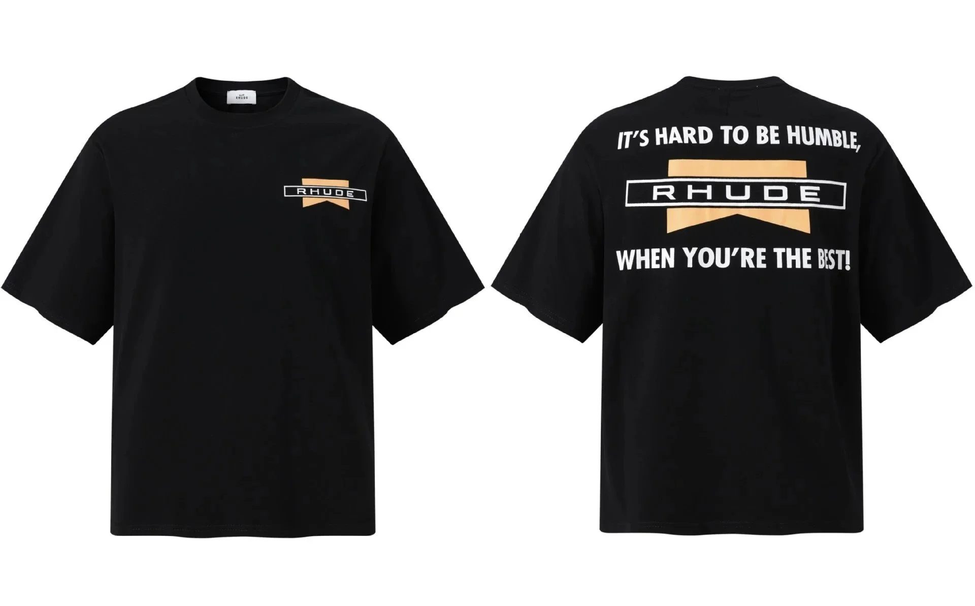 Rhude Black T-Shirt