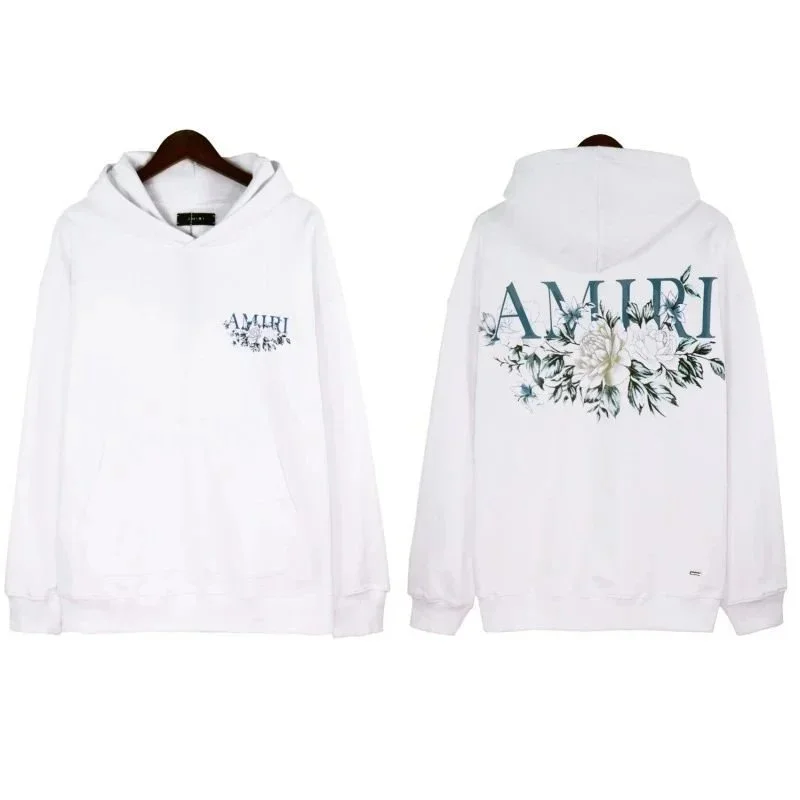 Amiri White Hoodie