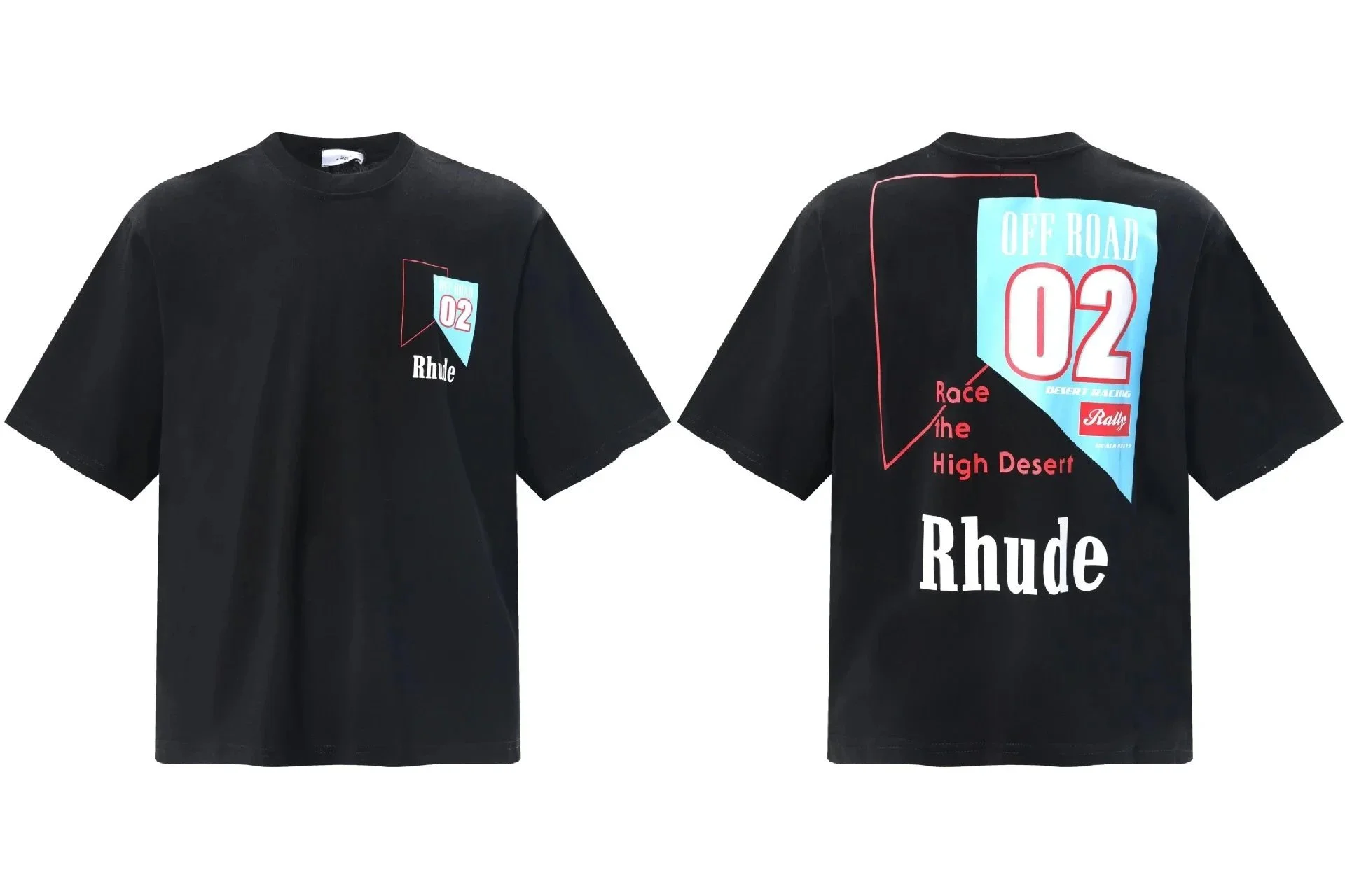 Rhude Black T-Shirt
