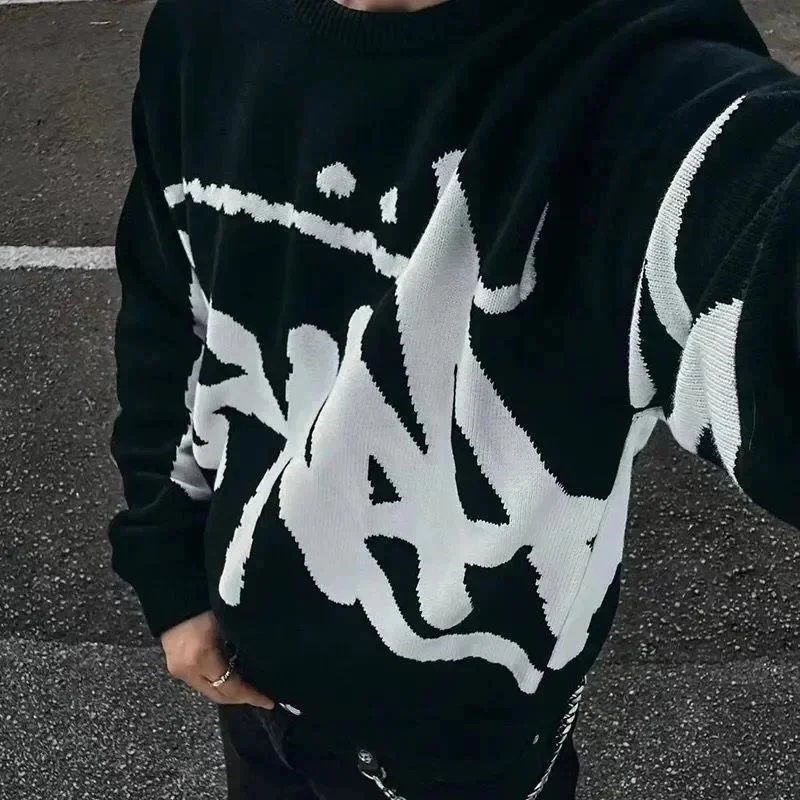 Stussy Black White S