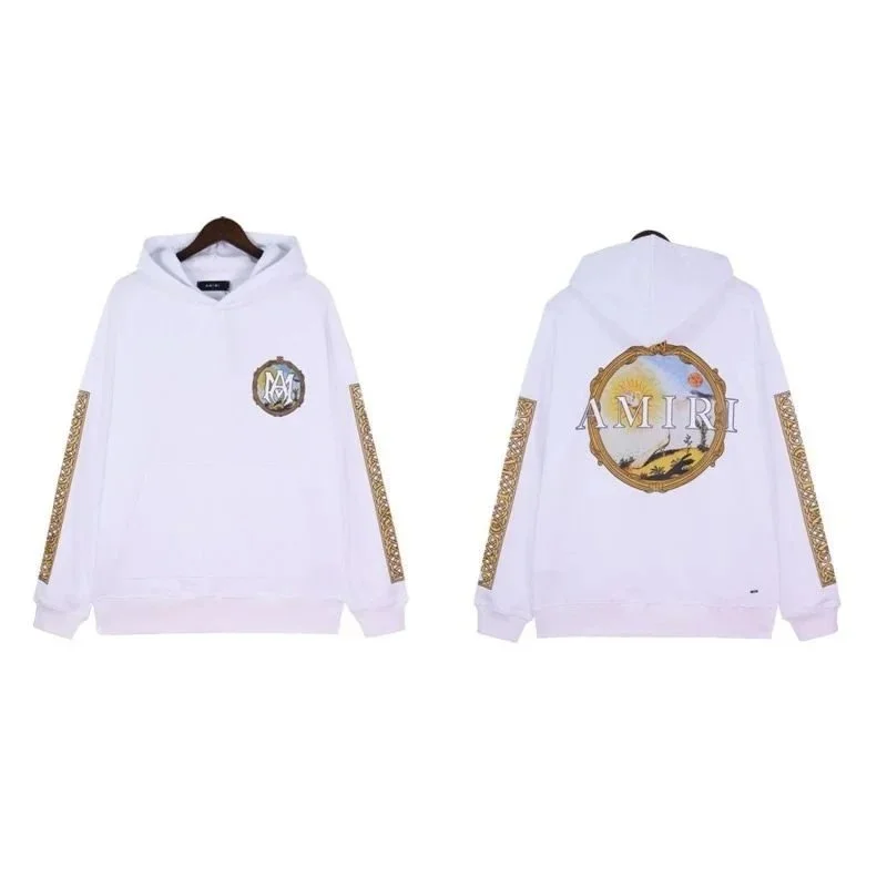 Amiri White Hoodie