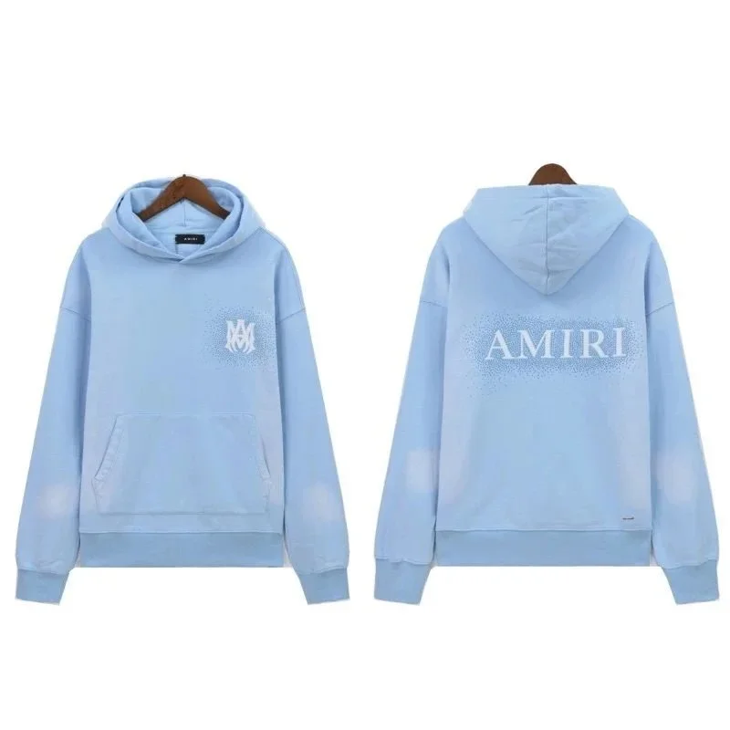 Amiri Light Blue Hoo