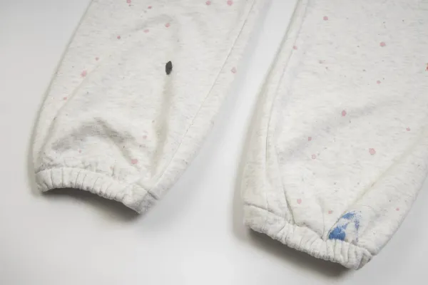 Gallery Dept Paint-Splatter Distressed Carpenter Jeans Blue - 8