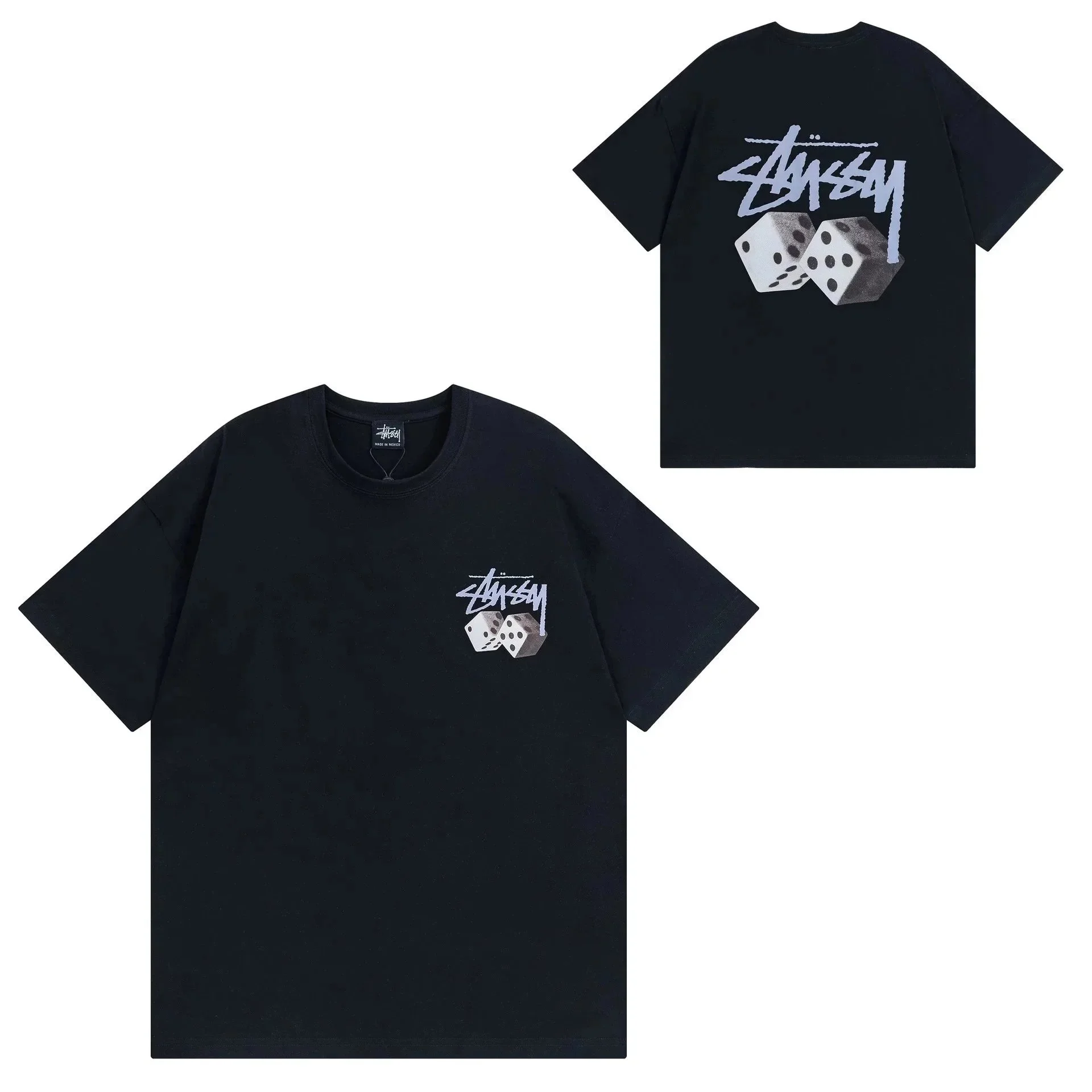 Stussy Dice Black T-