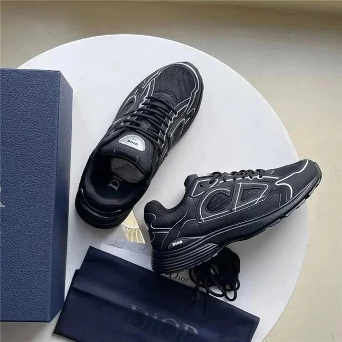 Dior Diorama Black Sneakers