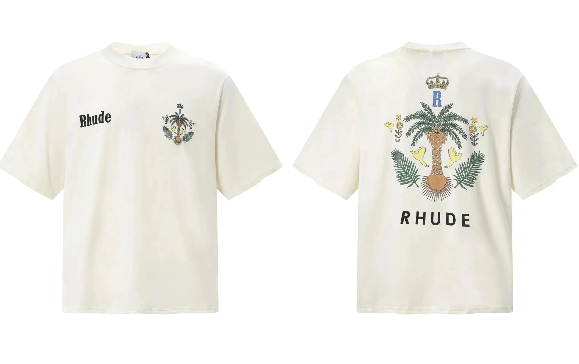 Rhude Palm Tree Whit