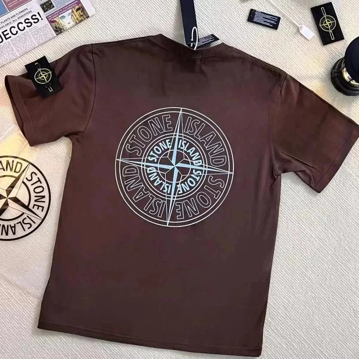 Stone Island Brown T