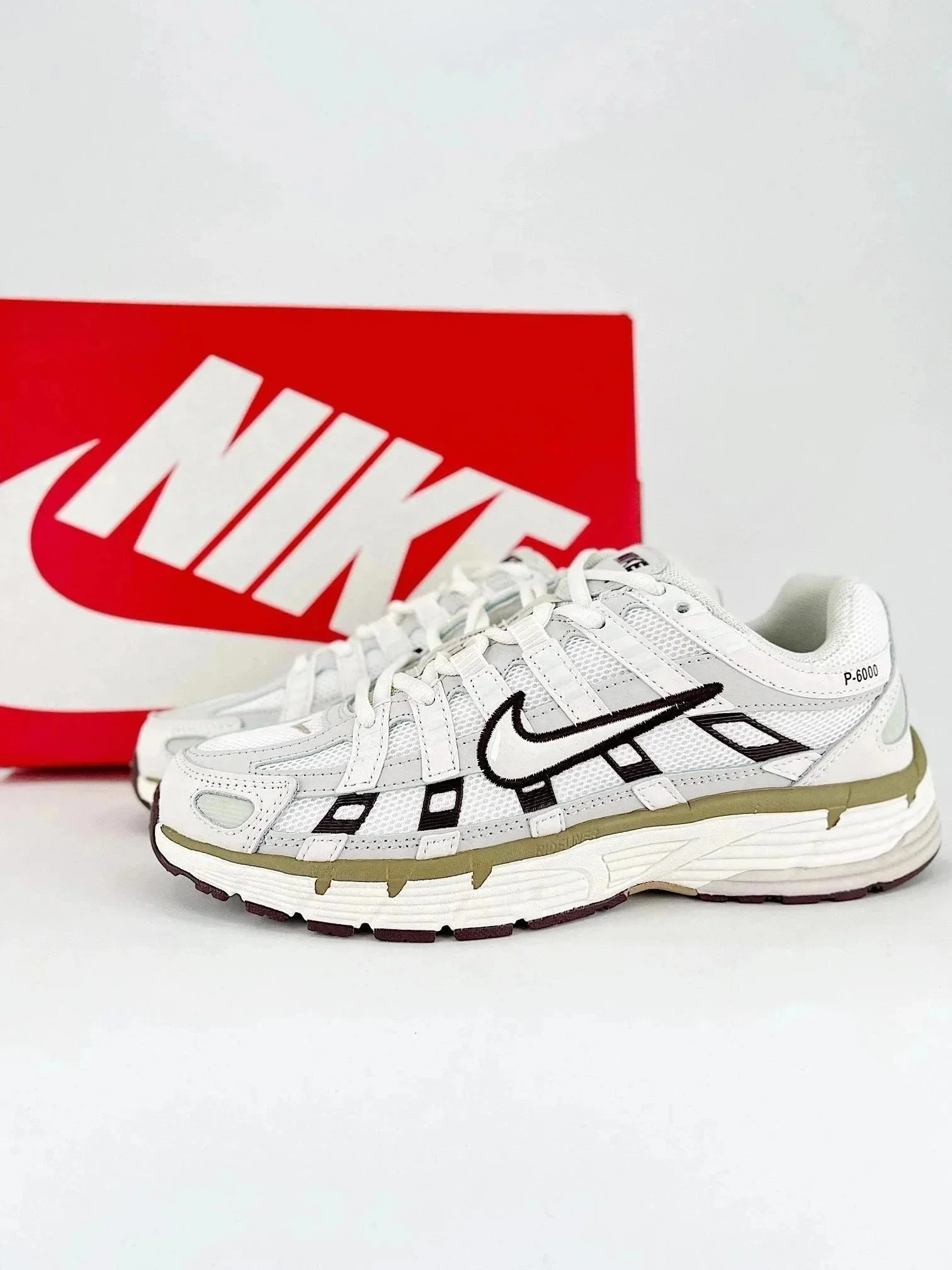 Nike P-6000 White Sn