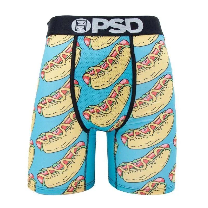 PSD Hot Dog Blue Box