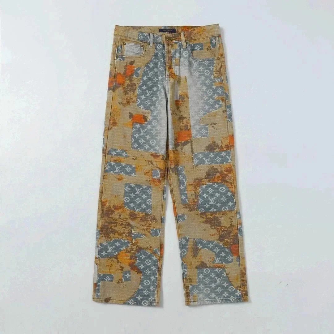 Louis Vuitton Beige Pants