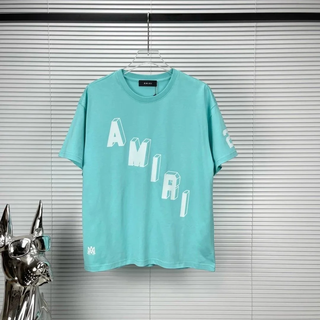 Amiri Aqua T-Shirt